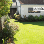 Création de jardin, gazon et bordures végétales à Blois - Paysagiste Lantana Paysage Blois