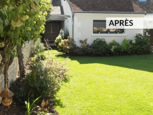 Création de jardin, gazon et bordures végétales - Paysagiste Lantana Paysage