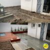 Aménagement d’une double terrasse en bois et pierre naturelle à Pau, Nousty, Pyrénées-Atlantiques (64) - Lantana La Belle Saison