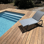 Réalisation d’une terrasse en bois, Lantana Farge Paysage à Tulle, Ladignac-sur-Rondelles, Corrèze (19)