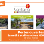 Porte ouverte paysagiste Lantana AB Espaces verts 8 et 9/11/25 à Camblanes-et-Meynac, près de Bordeaux.