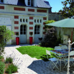 Petit espace extérieur aménagé